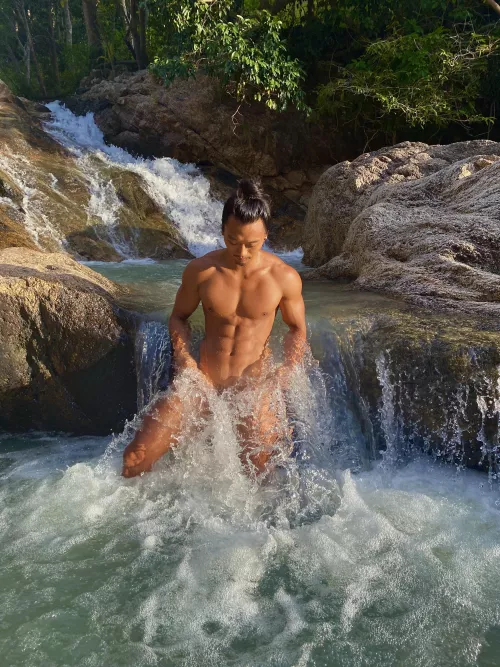 water feels so good 😛