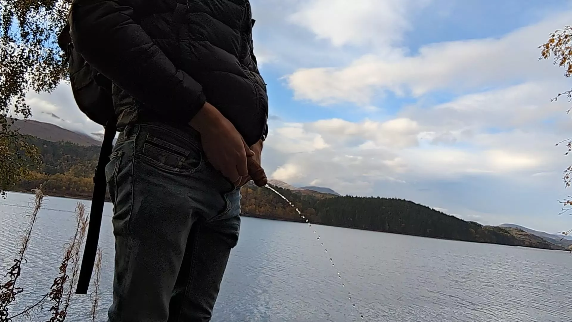 Watering the lake