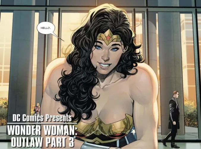 We all know where we’re looking. We aren’t sorry. [Wonder Woman #3].