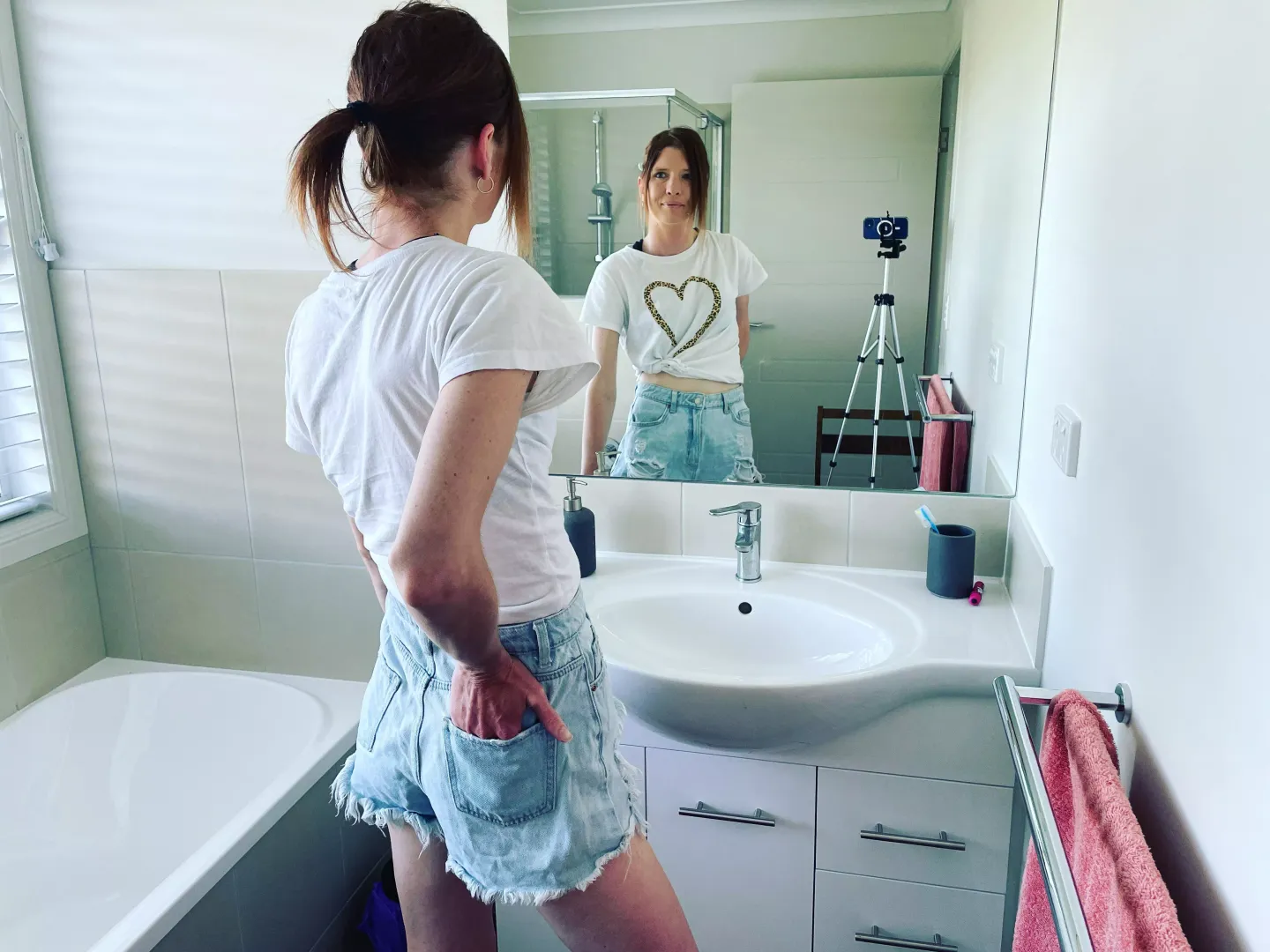 We both know these shorts are short so do I just take them off!??