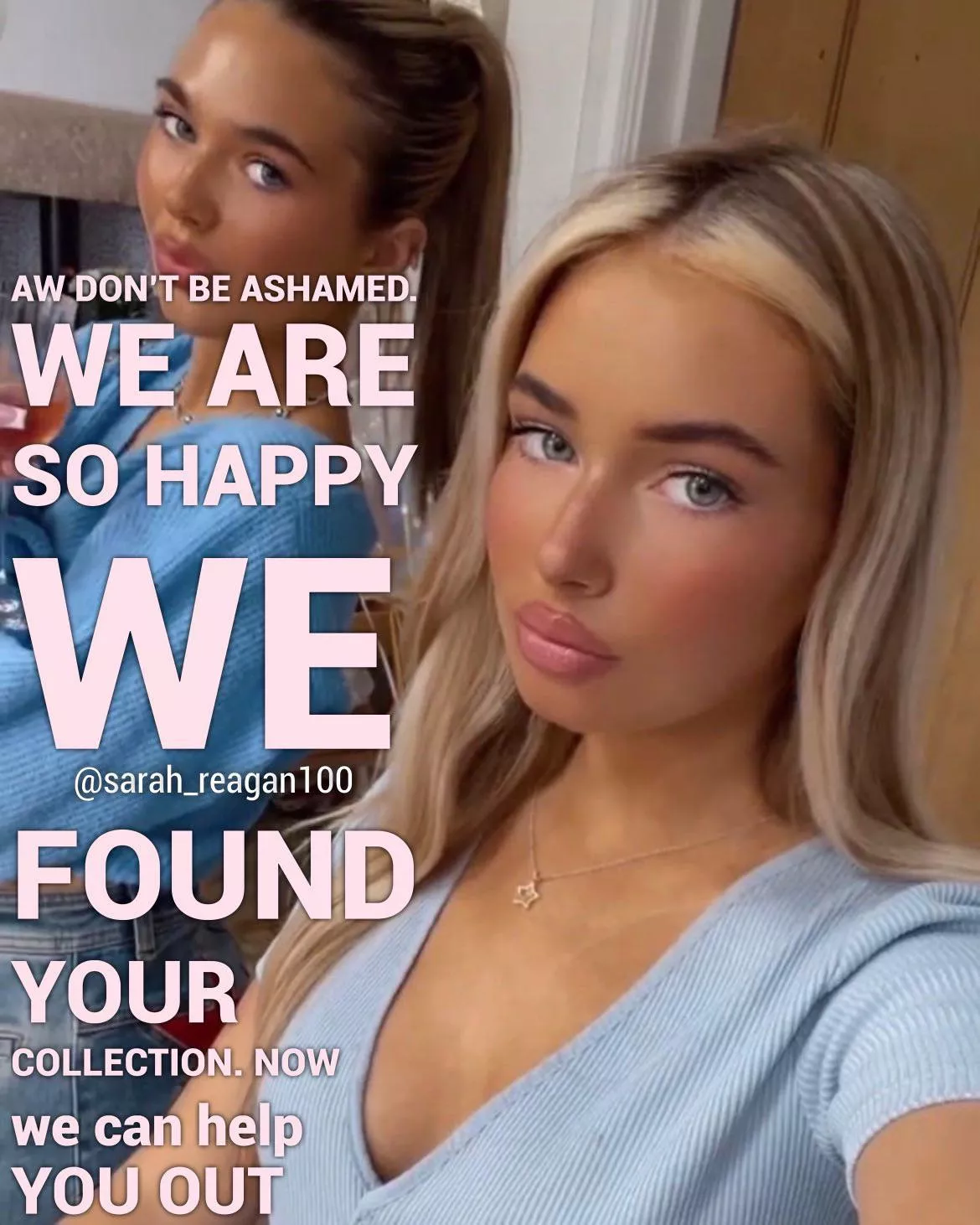 We found you