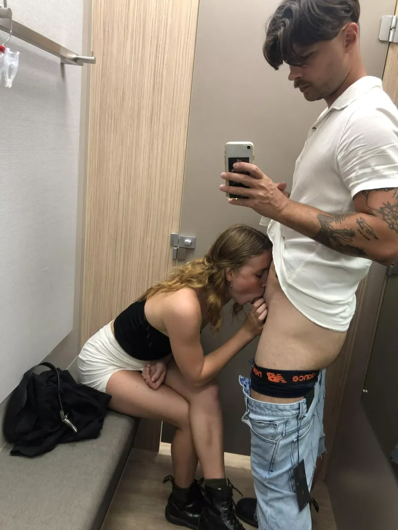 We had a little bit fun when we went shopping last time