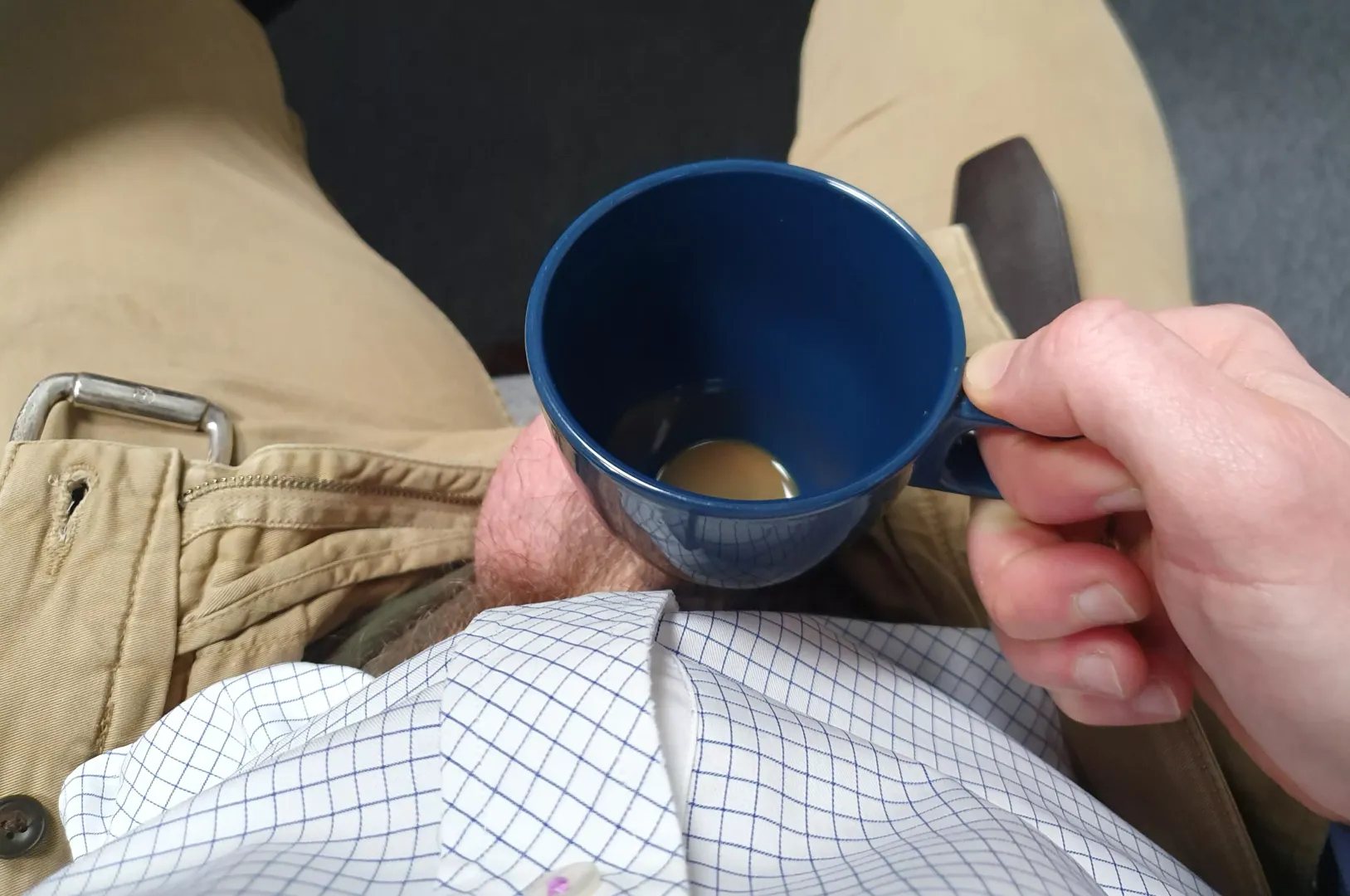 we have 10 minutes before the meeting starts...another cup or???