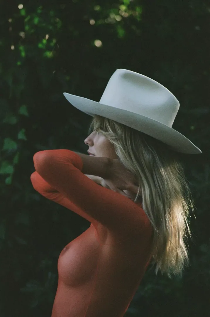 Wearing red