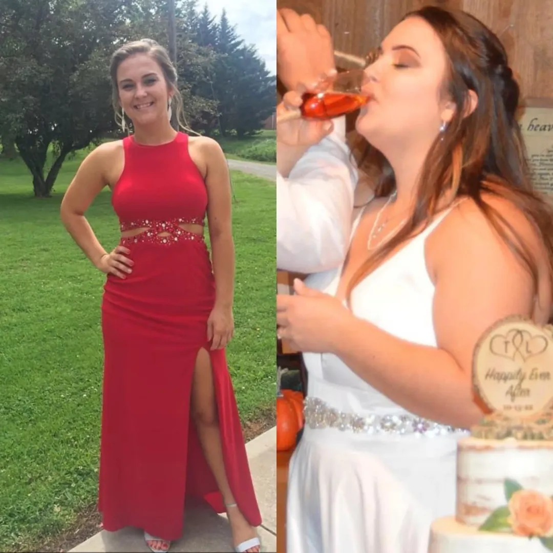 Weight gain after college