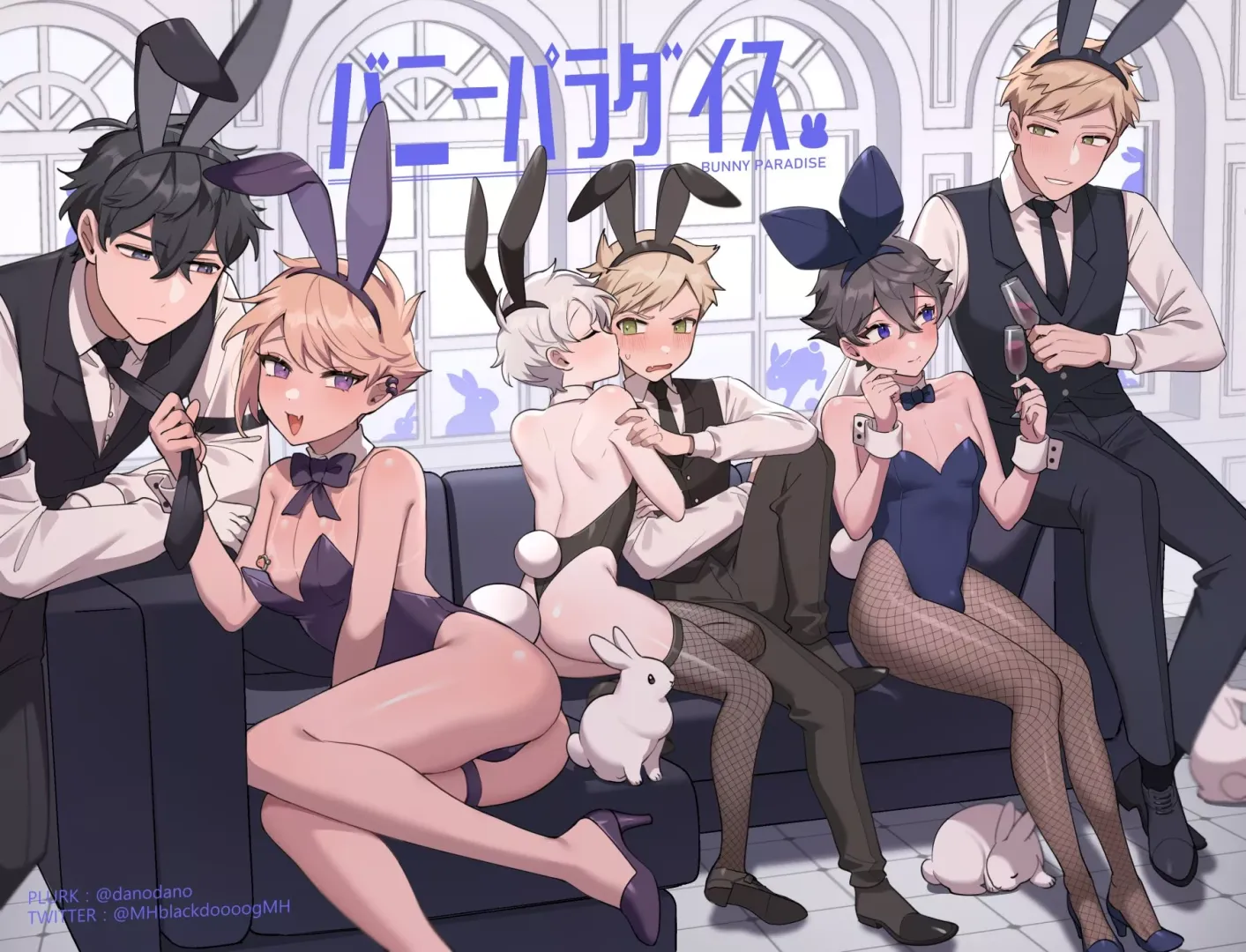 Welcome to bunny paradise gents