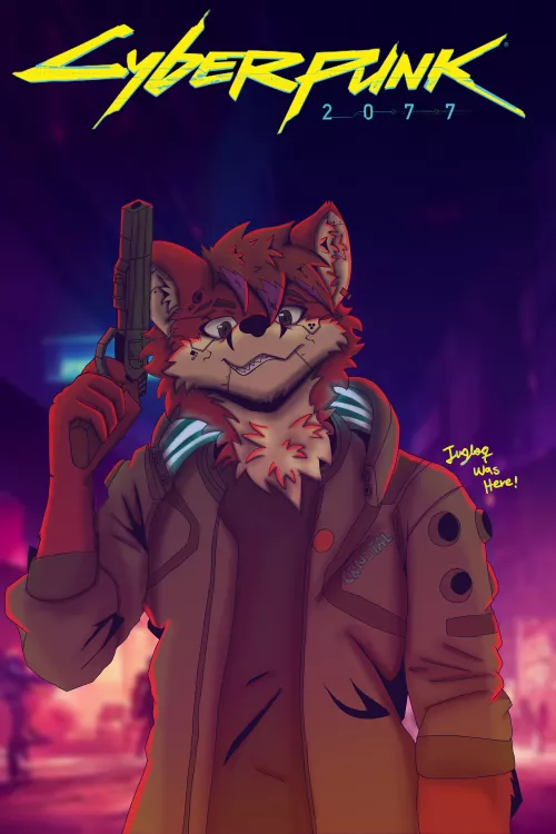Welcome to night city (Art by me!)