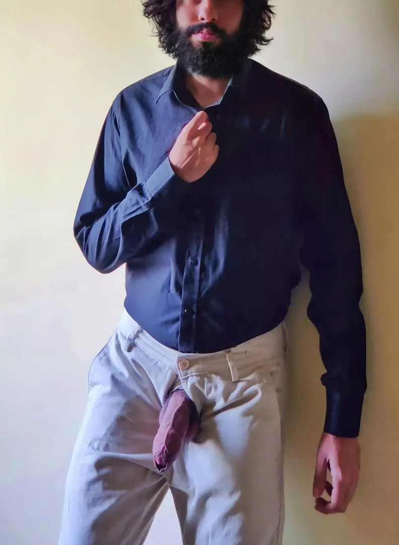 Well, what are you staring at, it's not even hard... yet ;)