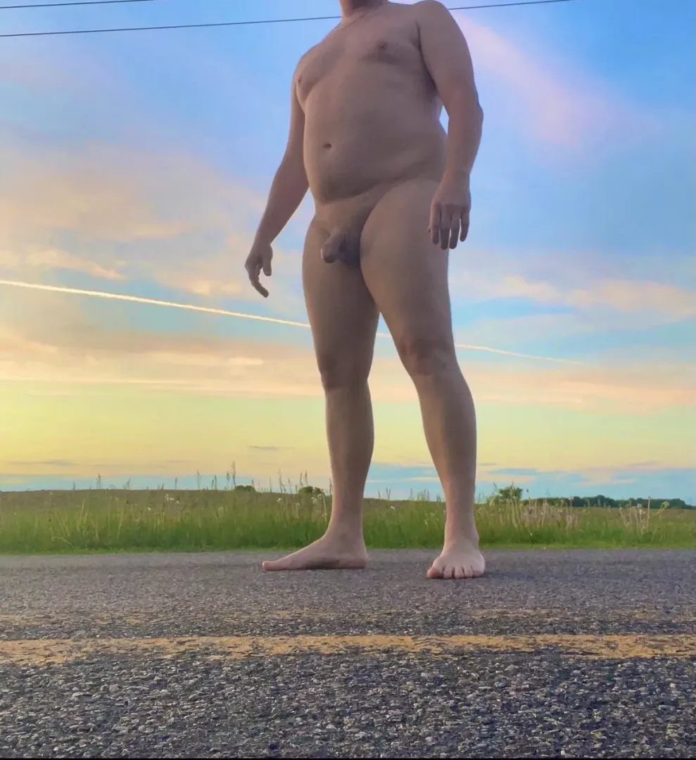 Went for a walk last night