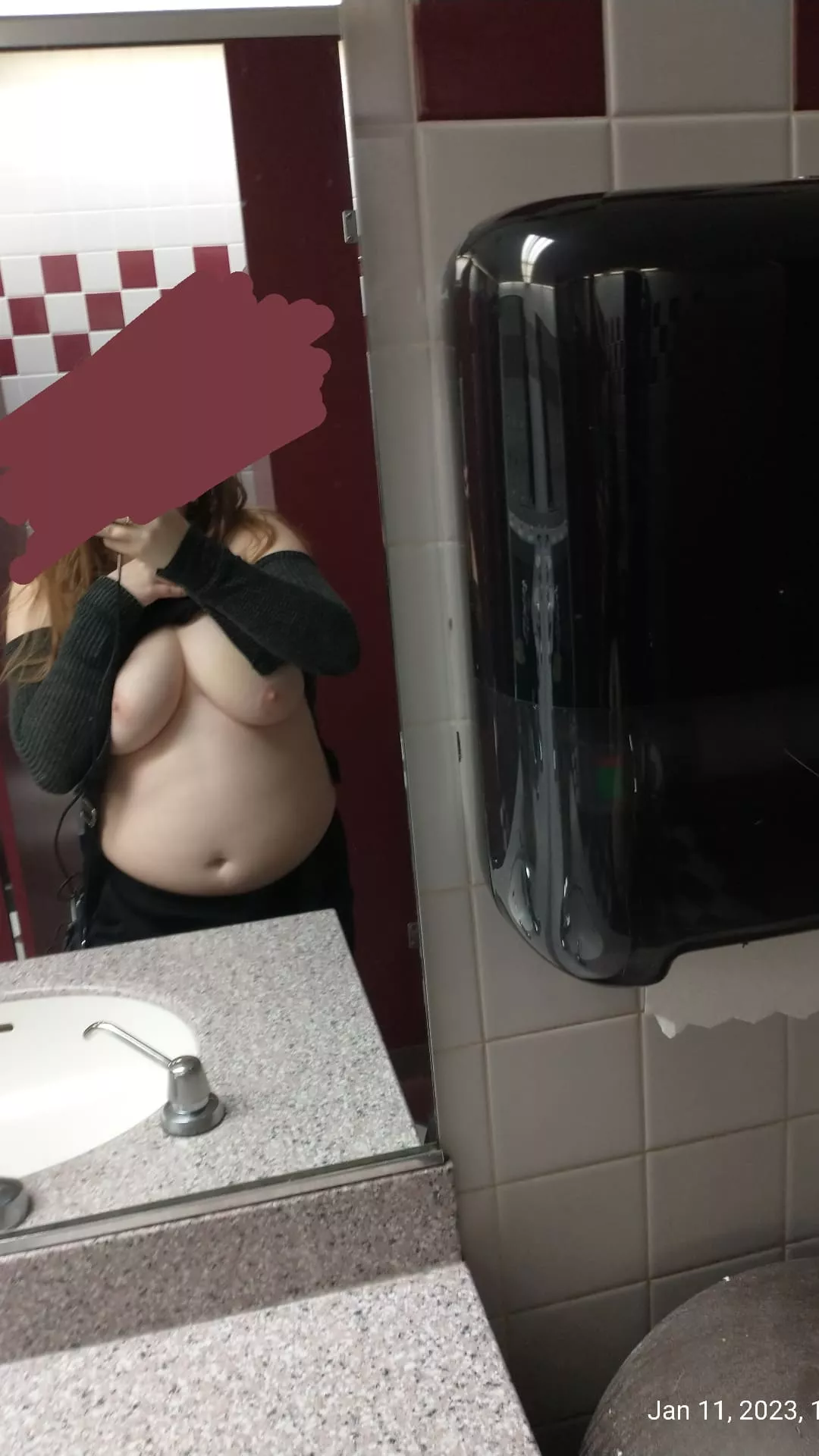 went to the movies last night, you know I had to do at least one flash!