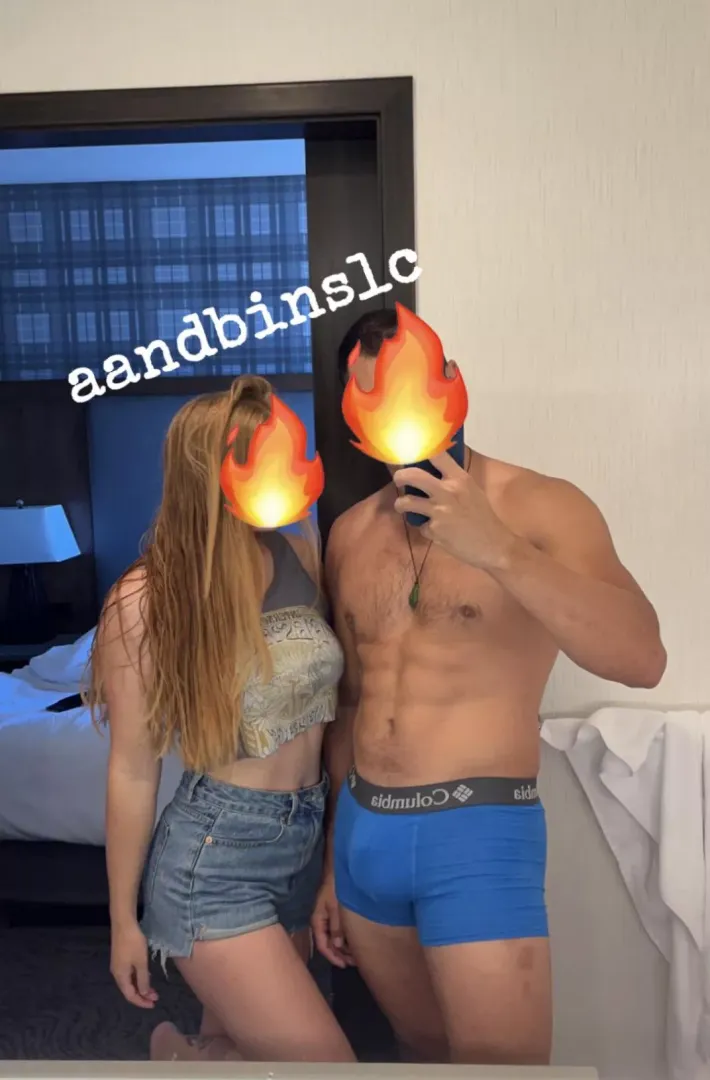 We’re a fit young couple, and we’re always searching for more sexy friends 🥵👯‍♂️