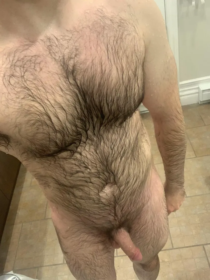 Wet and clean, ready for you to…(finish the sentence 🤤)