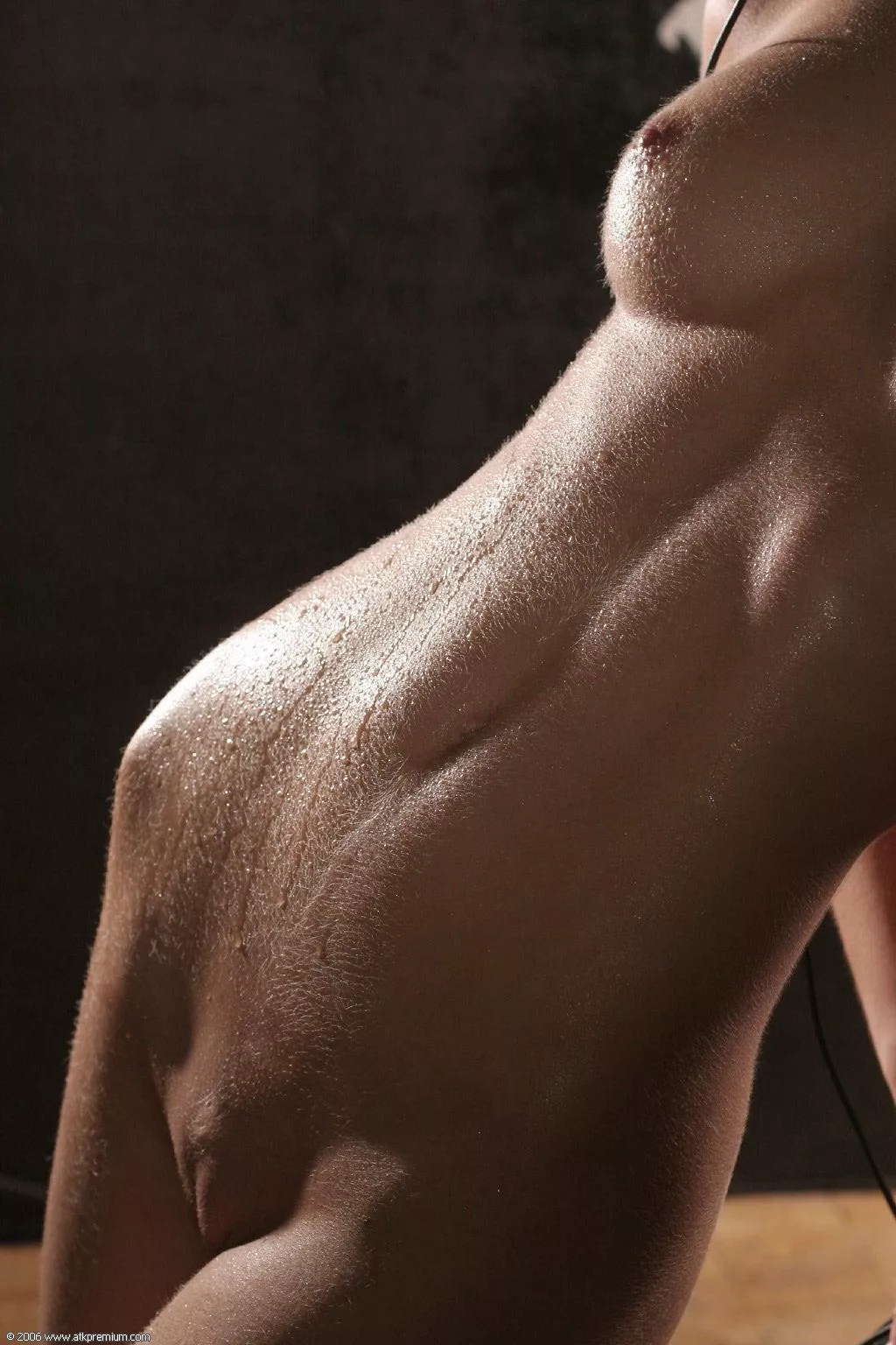 Wet and fuzzy.