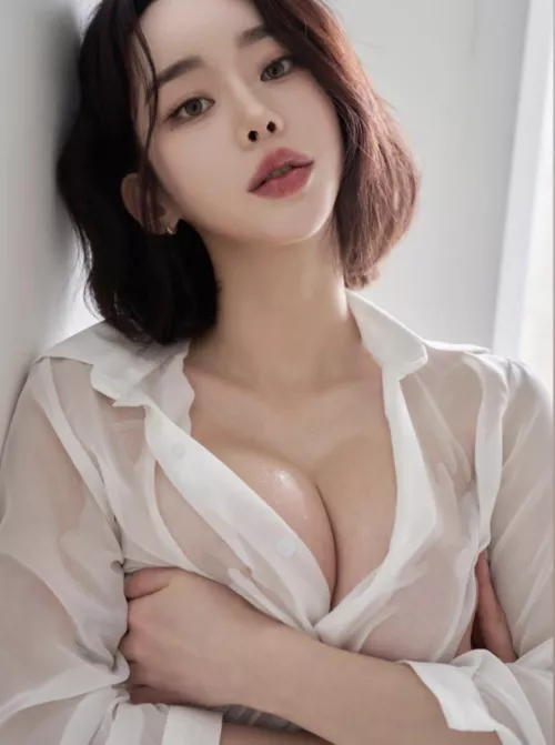 Wet blouse