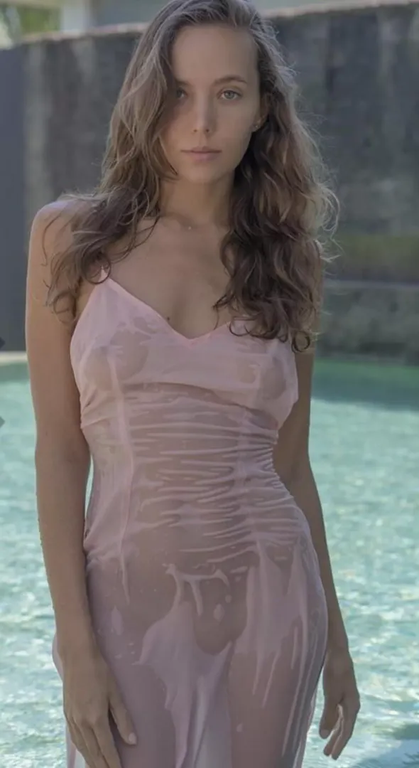 wet dress