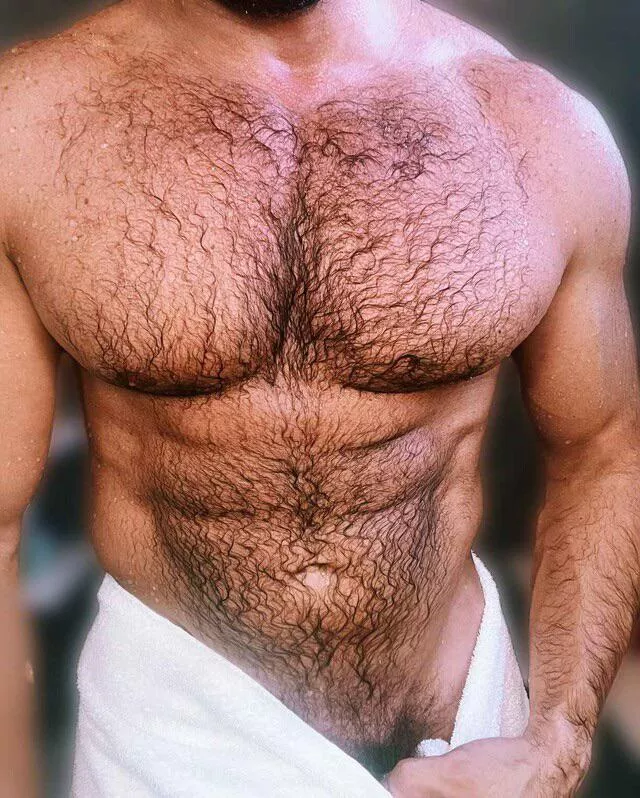 Wet fur