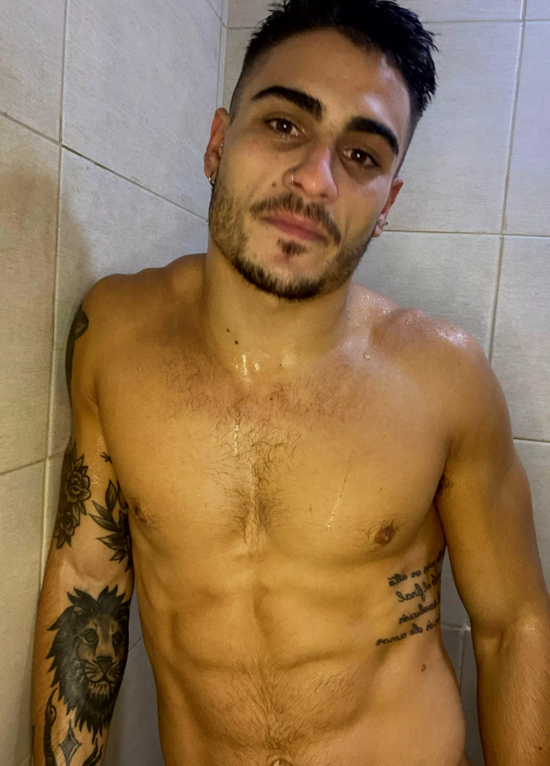 Wet, soapy, and waiting for your touch