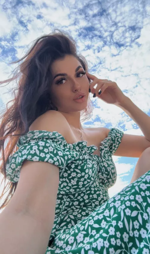 what a beautiful sky today