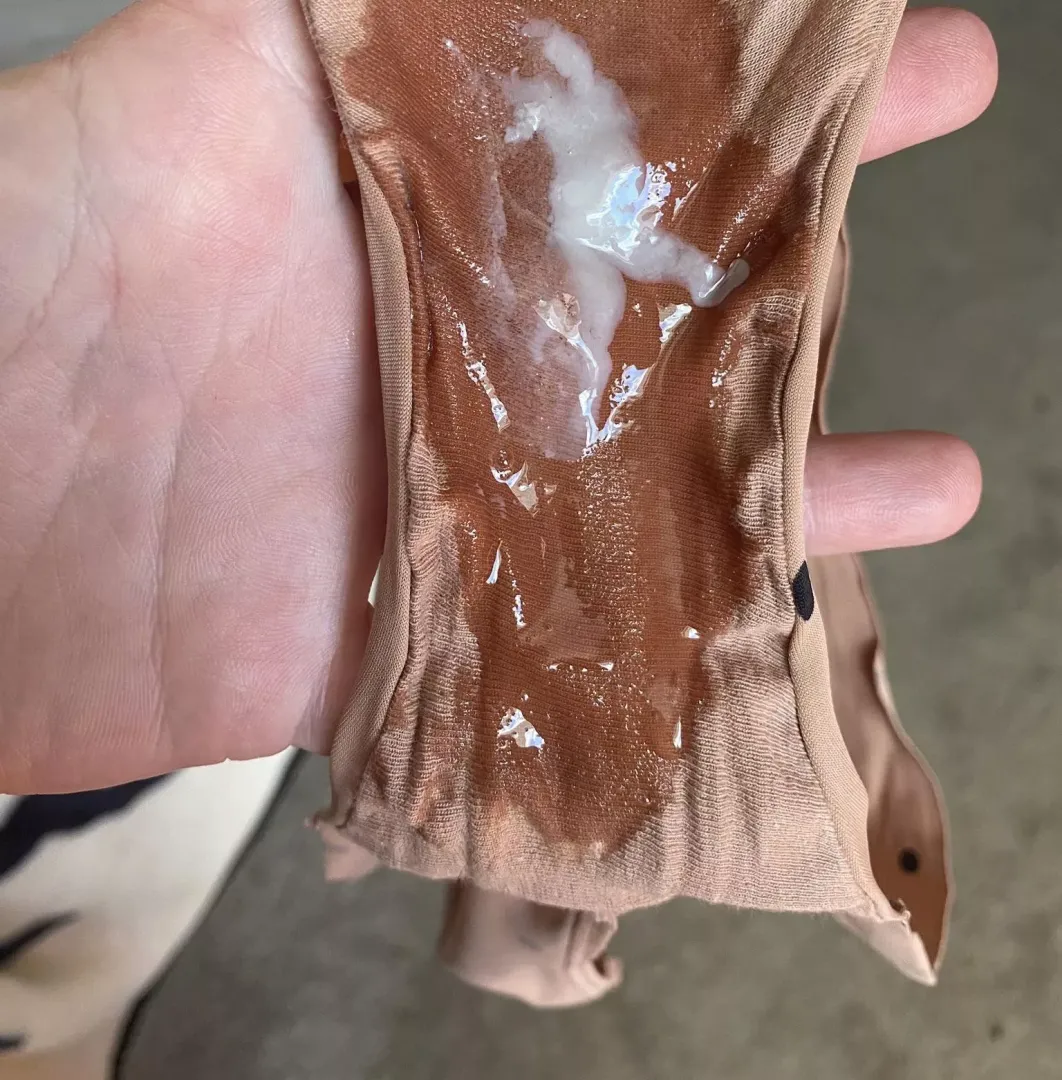 What a wet mess I made in these.