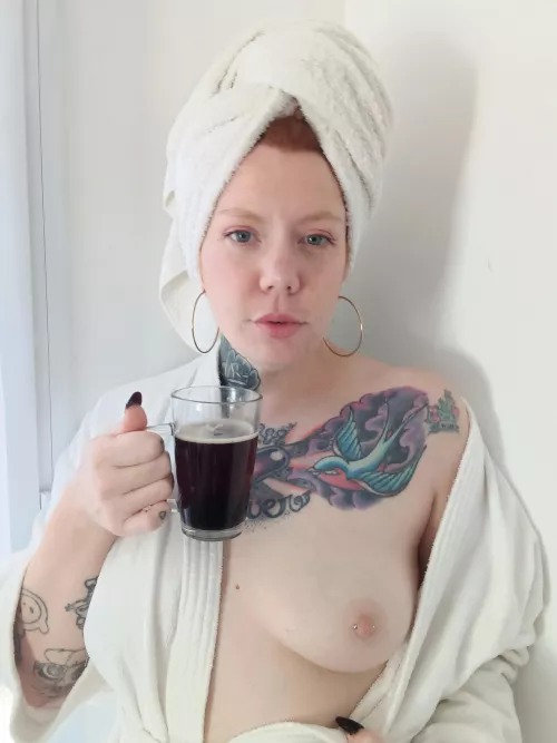 what about a bathrobe open?