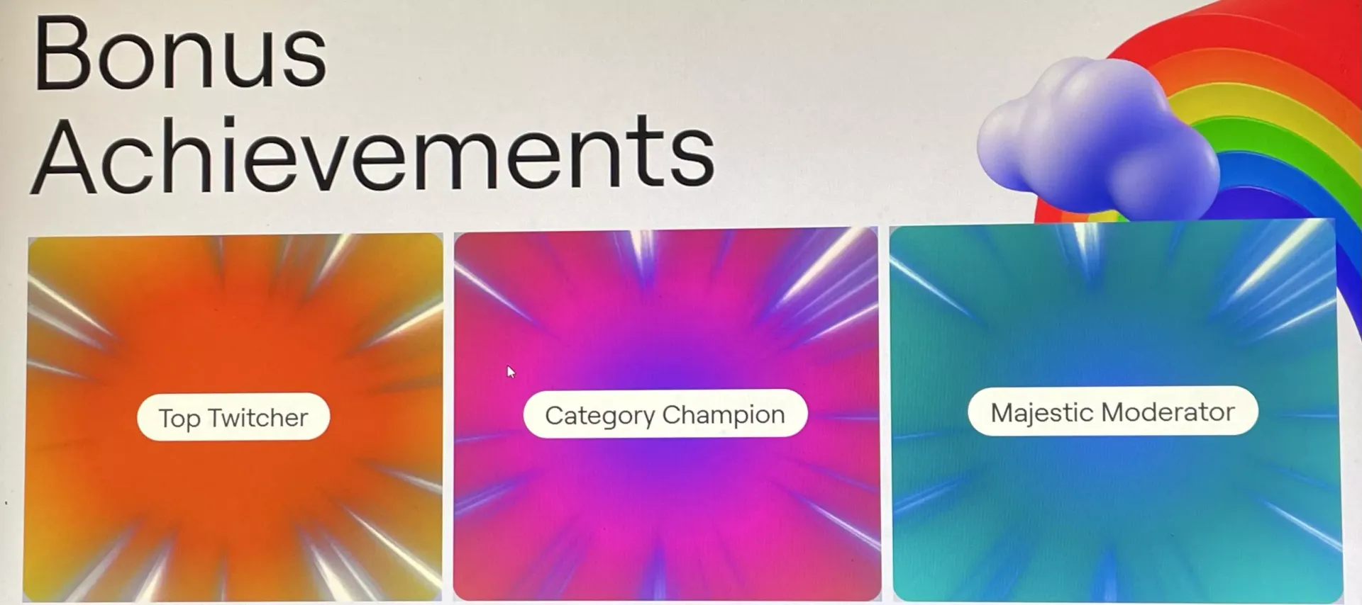 What are these achievements?