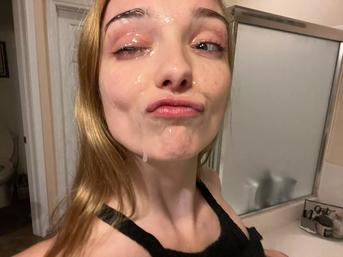 what do u call a girl with cum in her eye