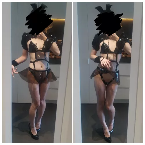 What do you mean this is the only outfit I'm allowed to wear out? You'll make me feel dysphoric 😣