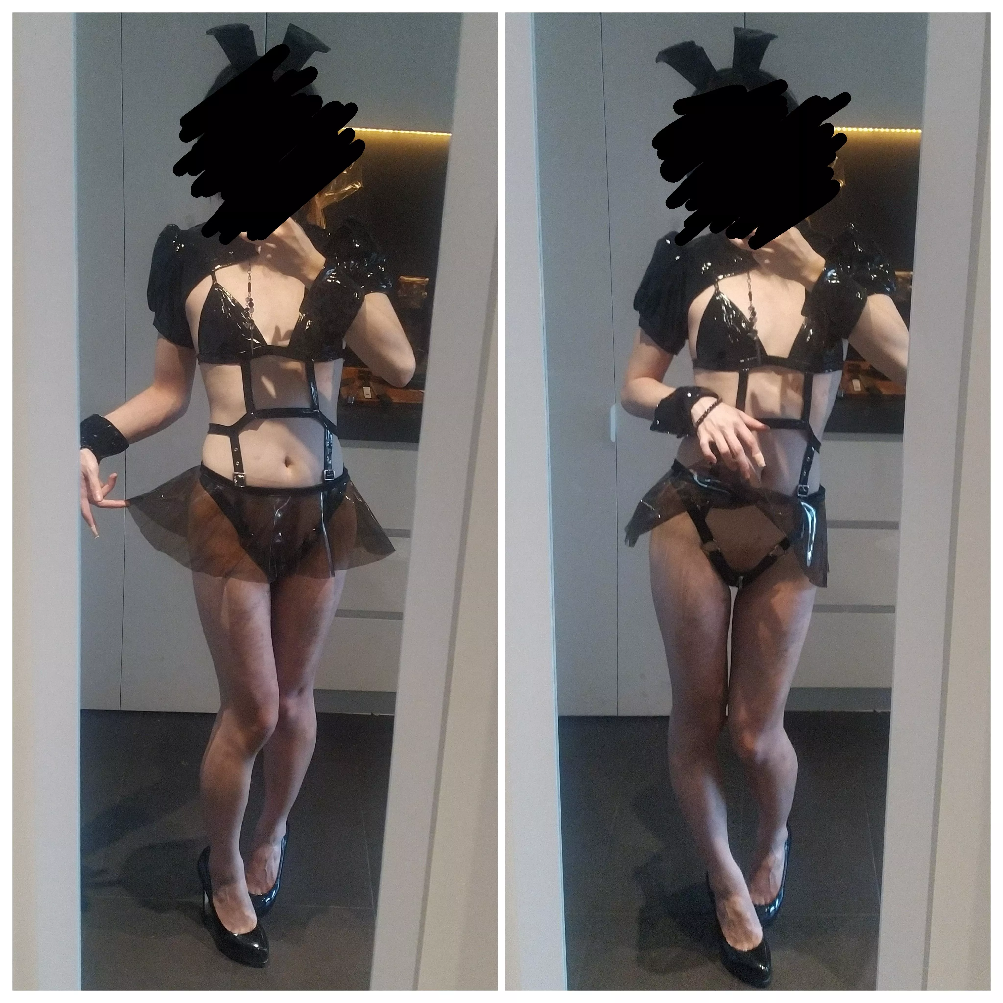 What do you mean this is the only outfit I'm allowed to wear out? You'll make me feel dysphoric 😣