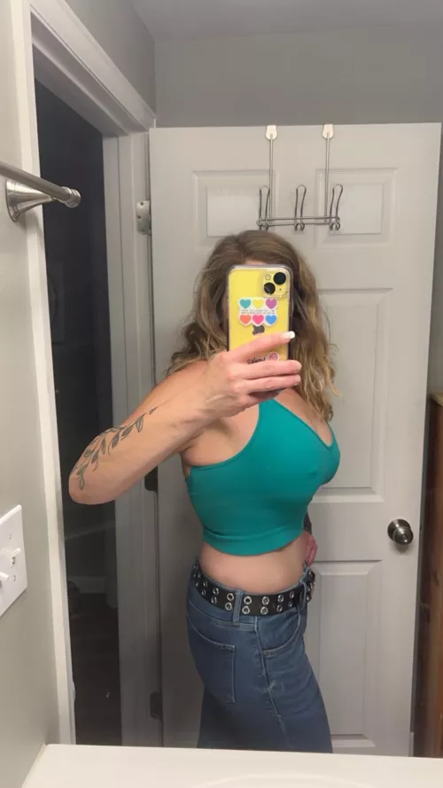 What do you think about my crop top?