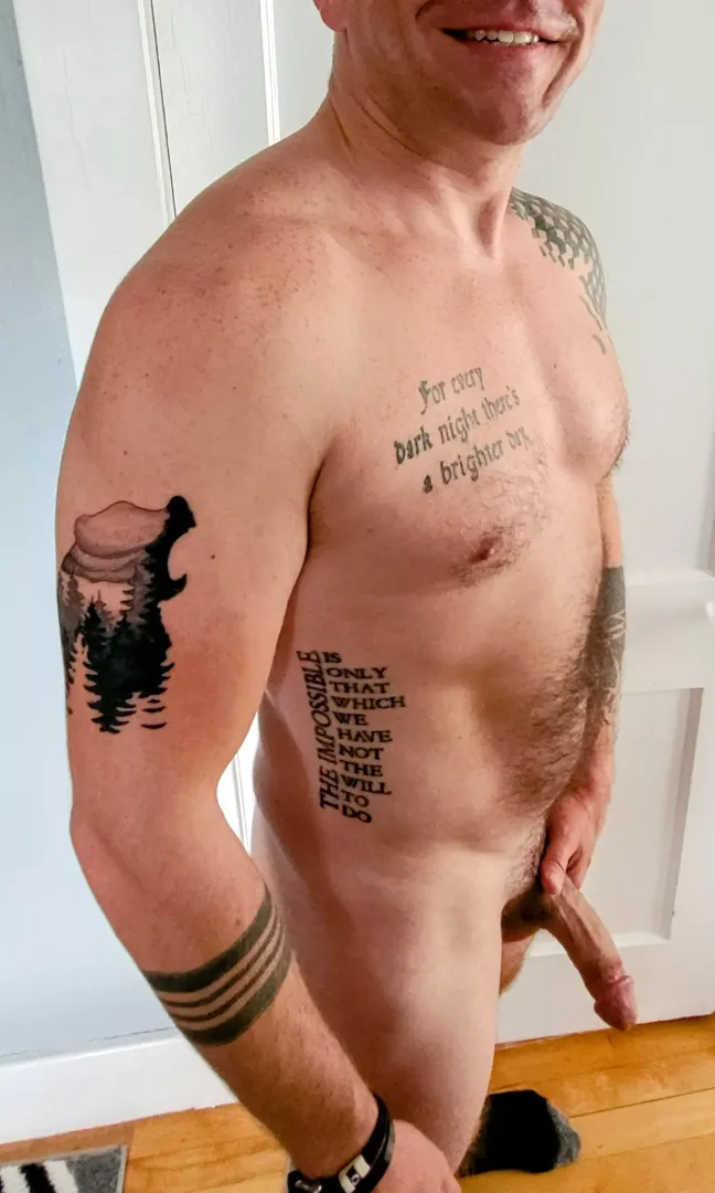 what do you think of his new arm tattoo?