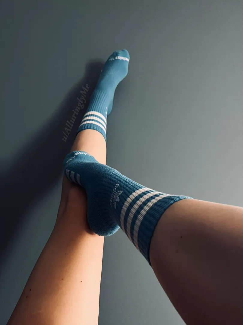 What do you think of my Adidas socks?