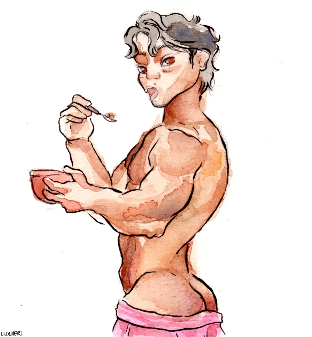 What do you want to eat for breakfast? (lillylineart)