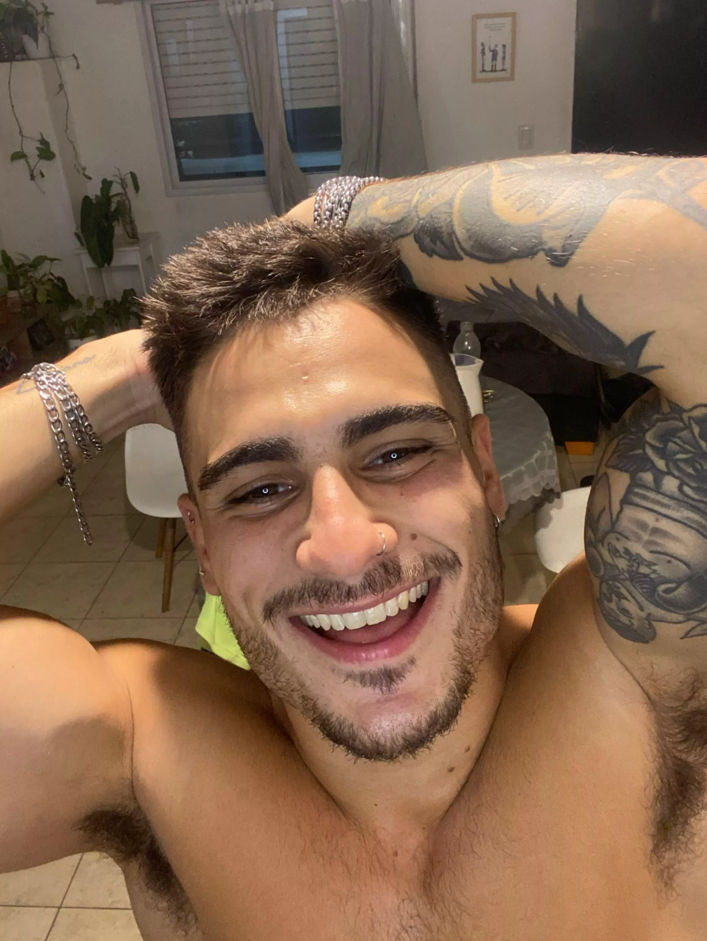 What else could you want in a pair of a soccer player's armpits?