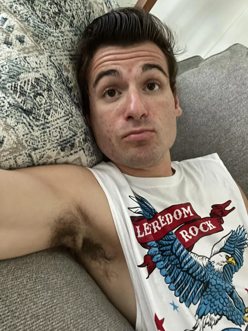 What if he was on your couch like this?