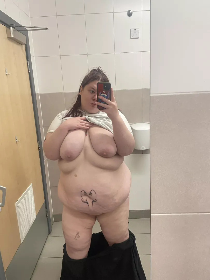 what if we fucked in the restroom at the grocery store?