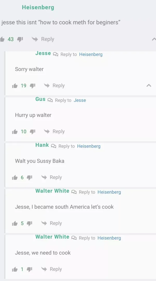 what in the breaking bad-