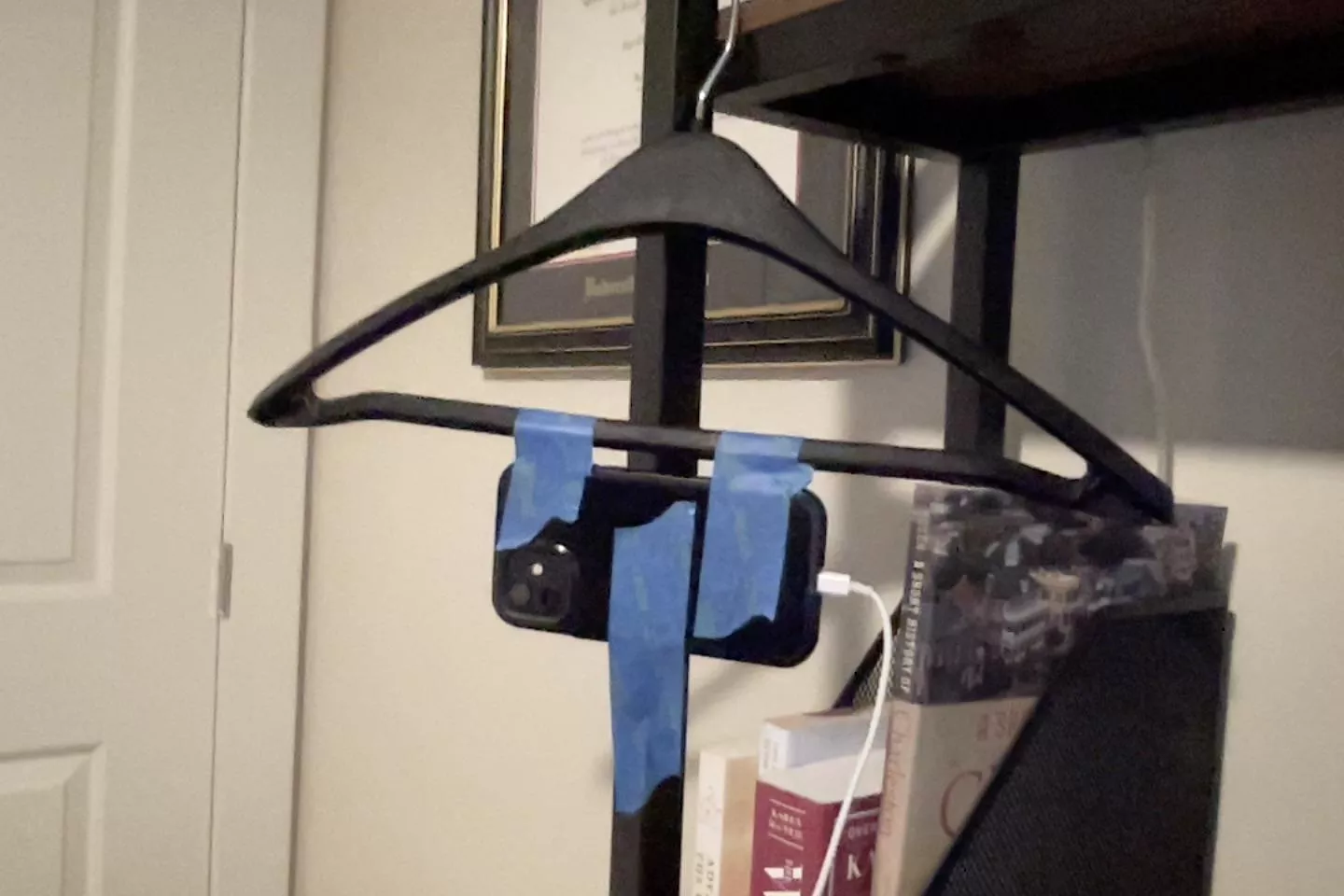 what kind of tape/hanger should I get to upgrade my camera set up?