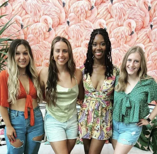 What order are you using the bachelorette party girls?