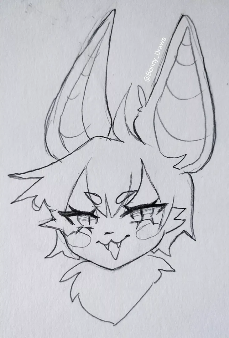 What should I name this new bat girl I doodled?