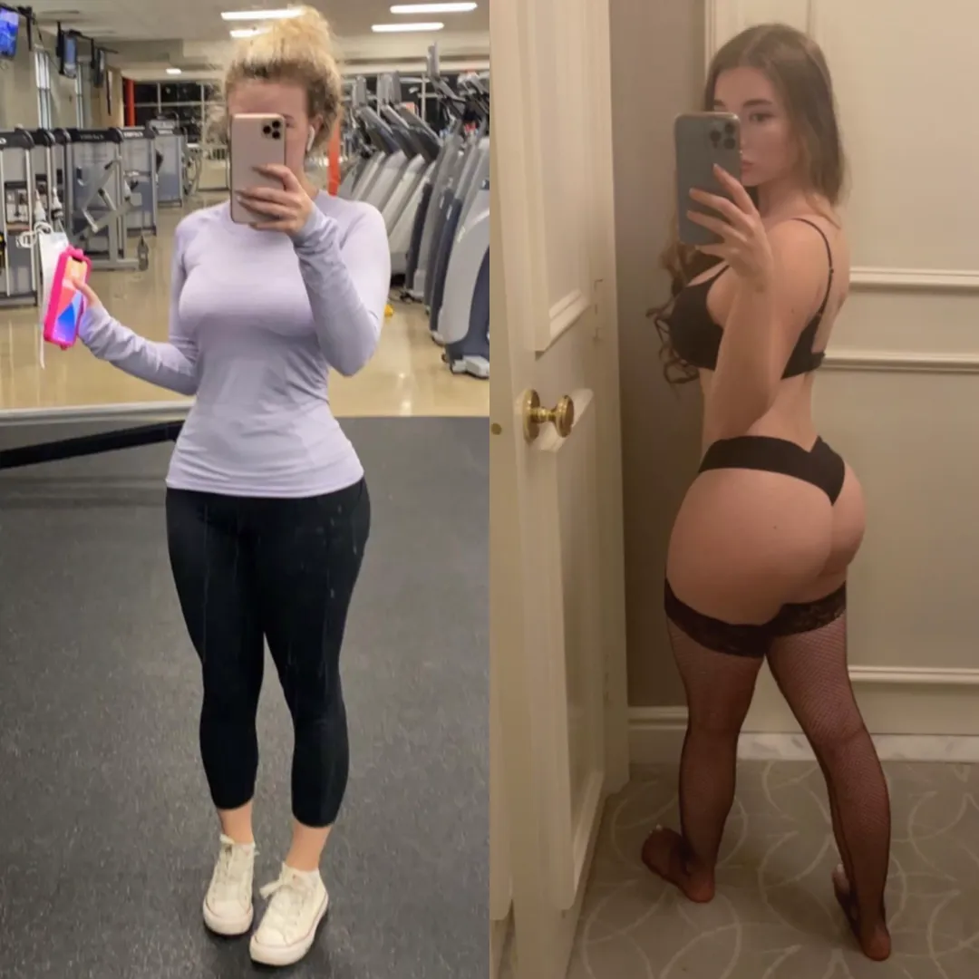 What the gym sees vs what Reddit sees