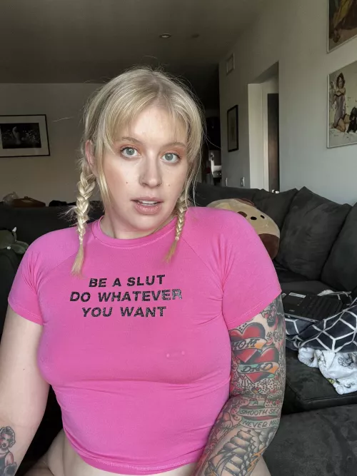 What the shirt says