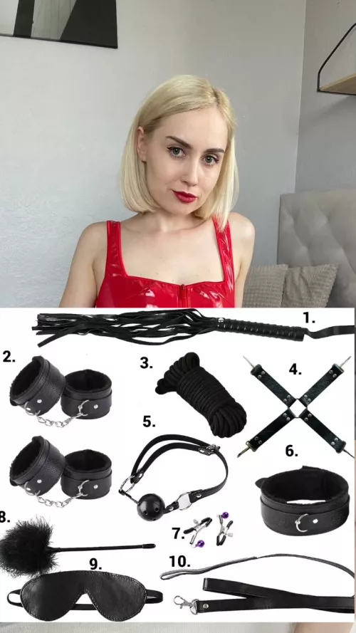 What toy would you like me to use on you?