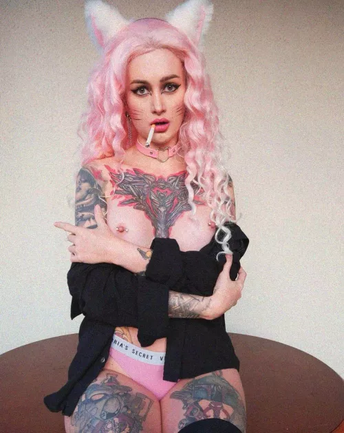 What turns you on more—my smoking or my pierced nipples