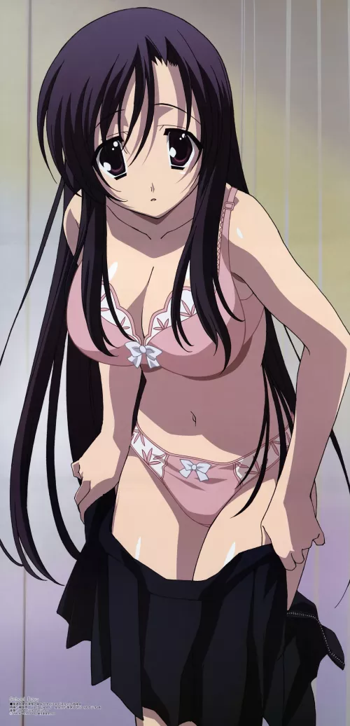 What would be your first instinct upon catching Kotonoha getting changed? [School Days]