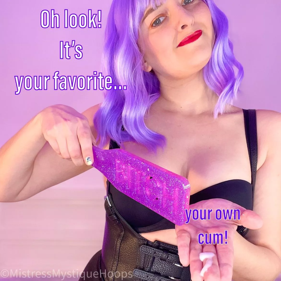 What would people think if they knew you ate your own cum for fun? [domme]