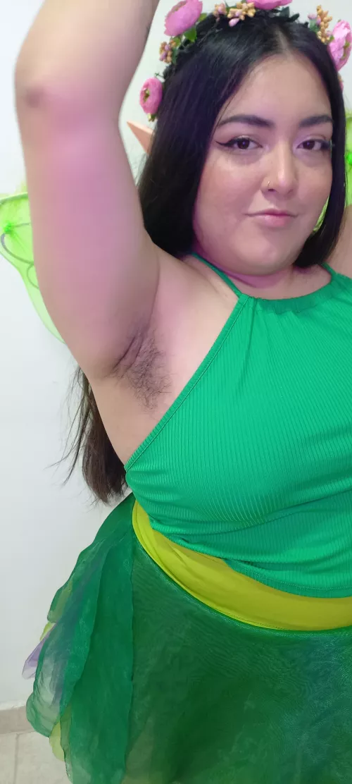 What would you do if you find this hairy fairy in the forest?