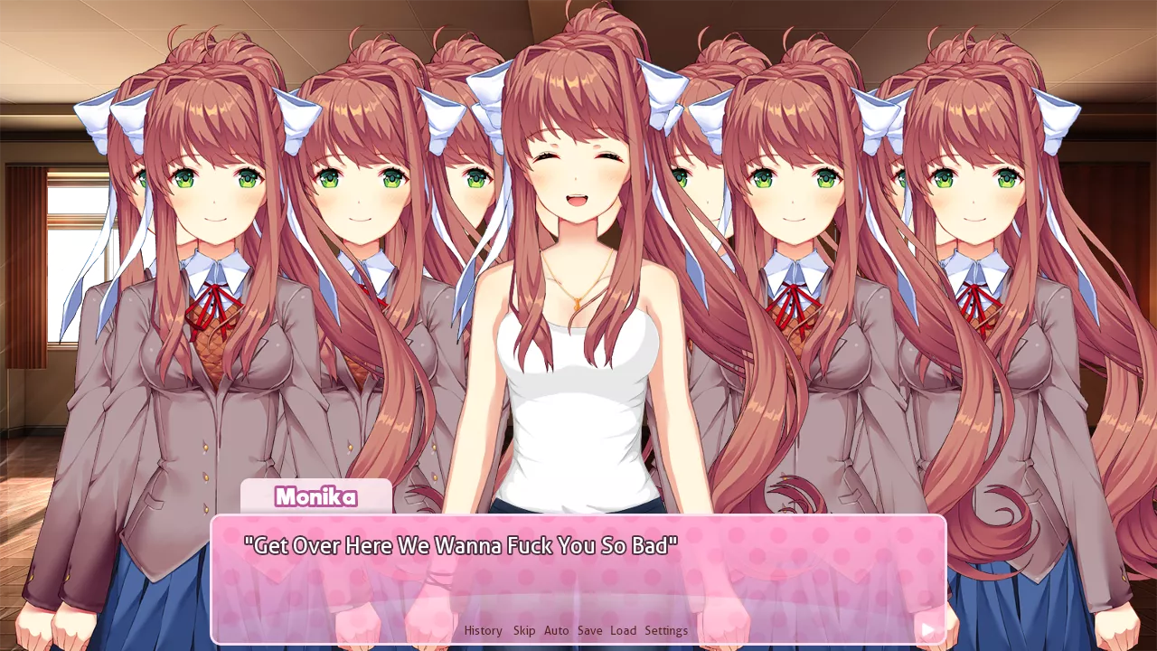 What would you do if you had a dozen of monikas after you and the main one said this to you