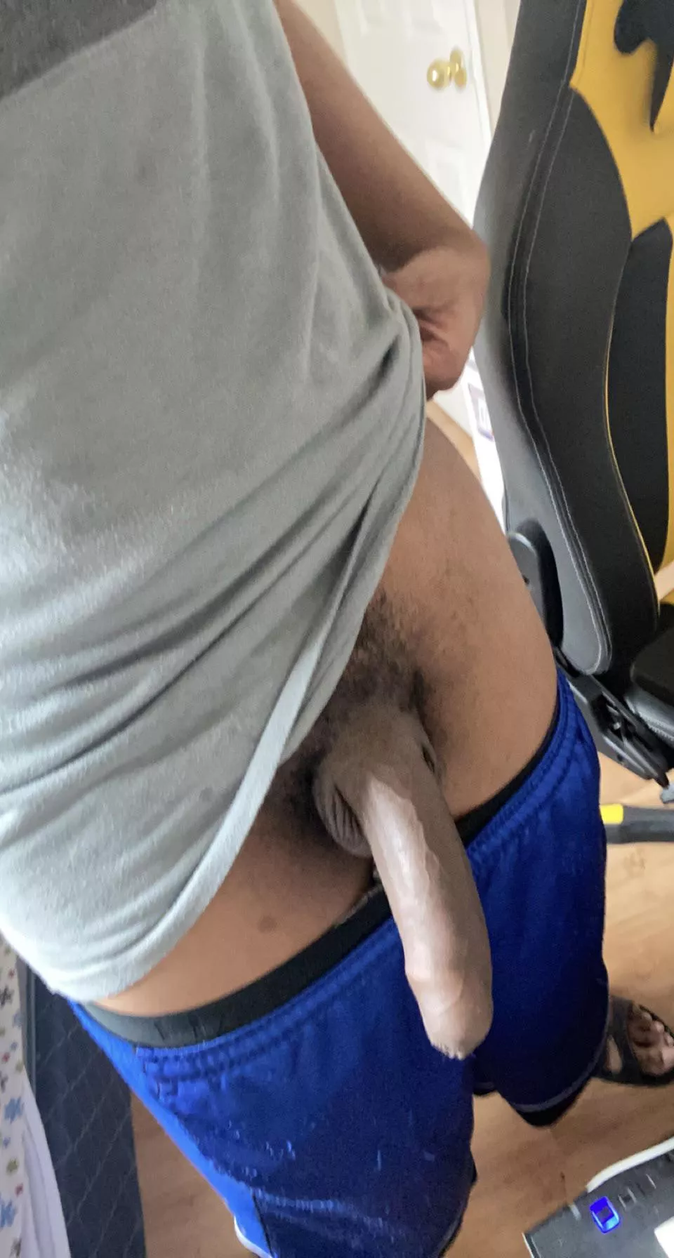 What would you do if you walked in on me