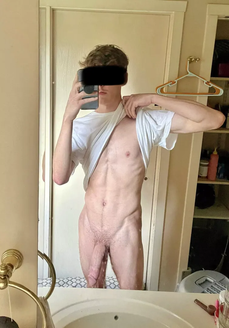 what would you do if you walked in on me taking this?