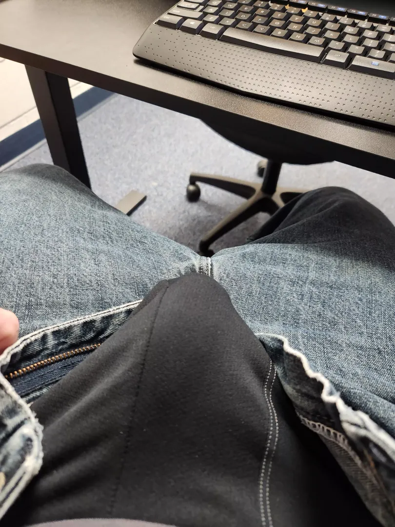 What would you do if you walked into my office and saw me like this